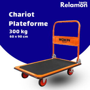 CHARIOT PLATEFORME WOKING .300KGS
