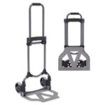 Le chariot pliable est une solution compacte et pratique pour le transport de charges