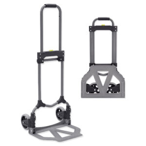 Le chariot pliable est une solution compacte et pratique pour le transport de charges