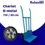 Chariot B-Metal Relamon - 250 KG Roulement à bille 48 cm 1er