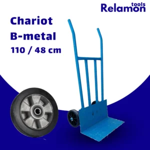 Chariot B-Metal Relamon - 250 KG Roulement à bille 48 cm 1er